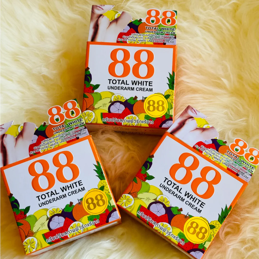 88 TOTAL WHITE UNDERARM CREAM – 35G - Image 4