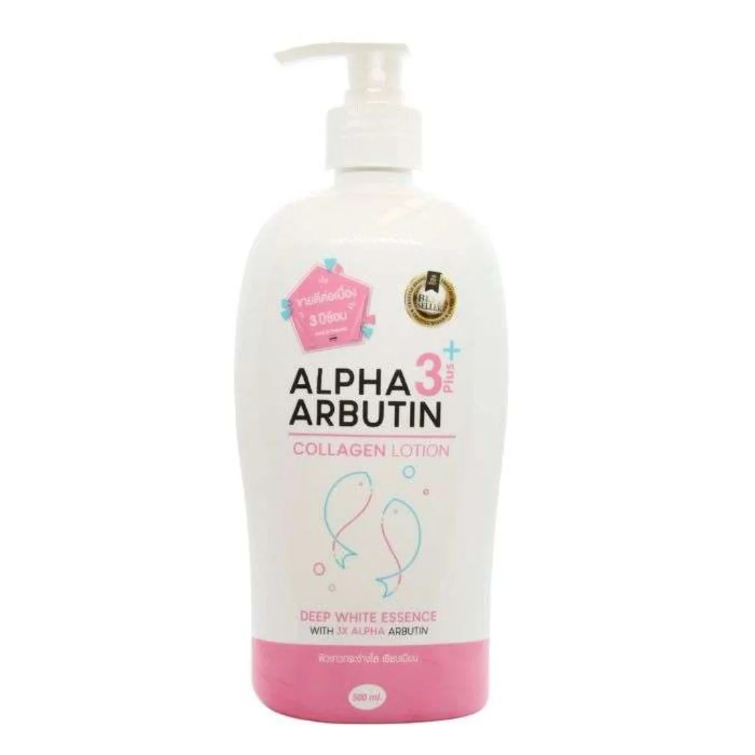 Alpha Arbutin Collagen 3 Plus - COLLAGEN BODY LOTION - 500ml - Image 3