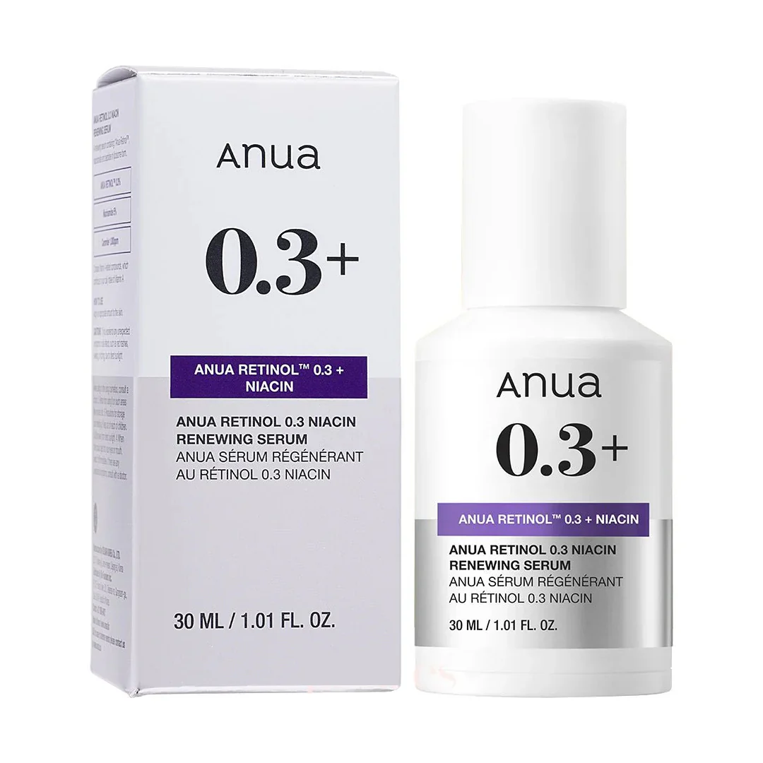 ANUA - Retinol 0.3 + Niacin Renewing Serum - 30ml