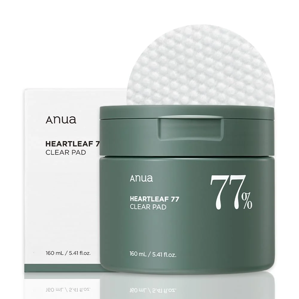 ANUA - Heartleaf 77% Toner Pad - 70 tampons - 160ml