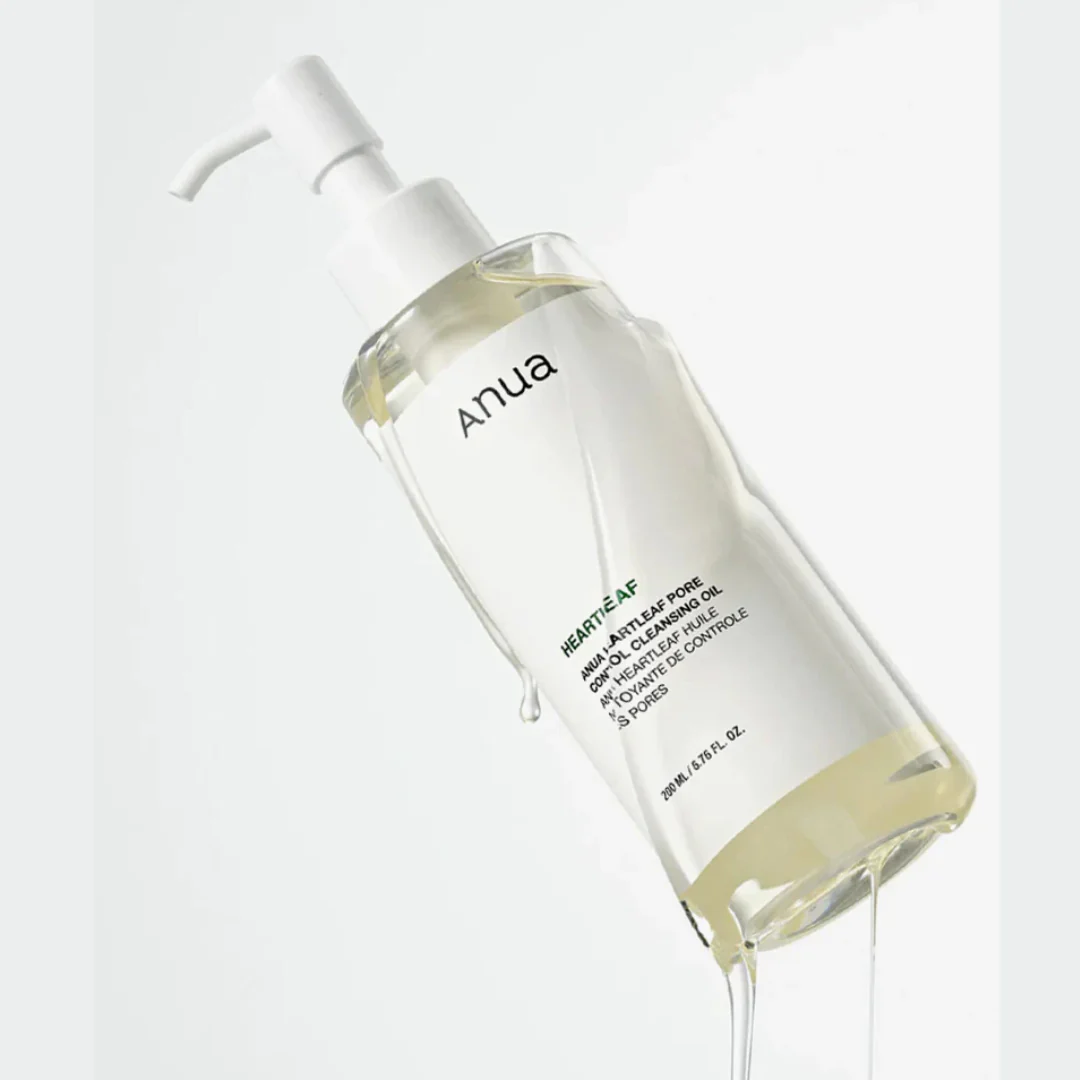 ANUA - Heartleaf Pore Control Cleansing Oil - Huile nettoyante démaquillante - 200ML - Image 2