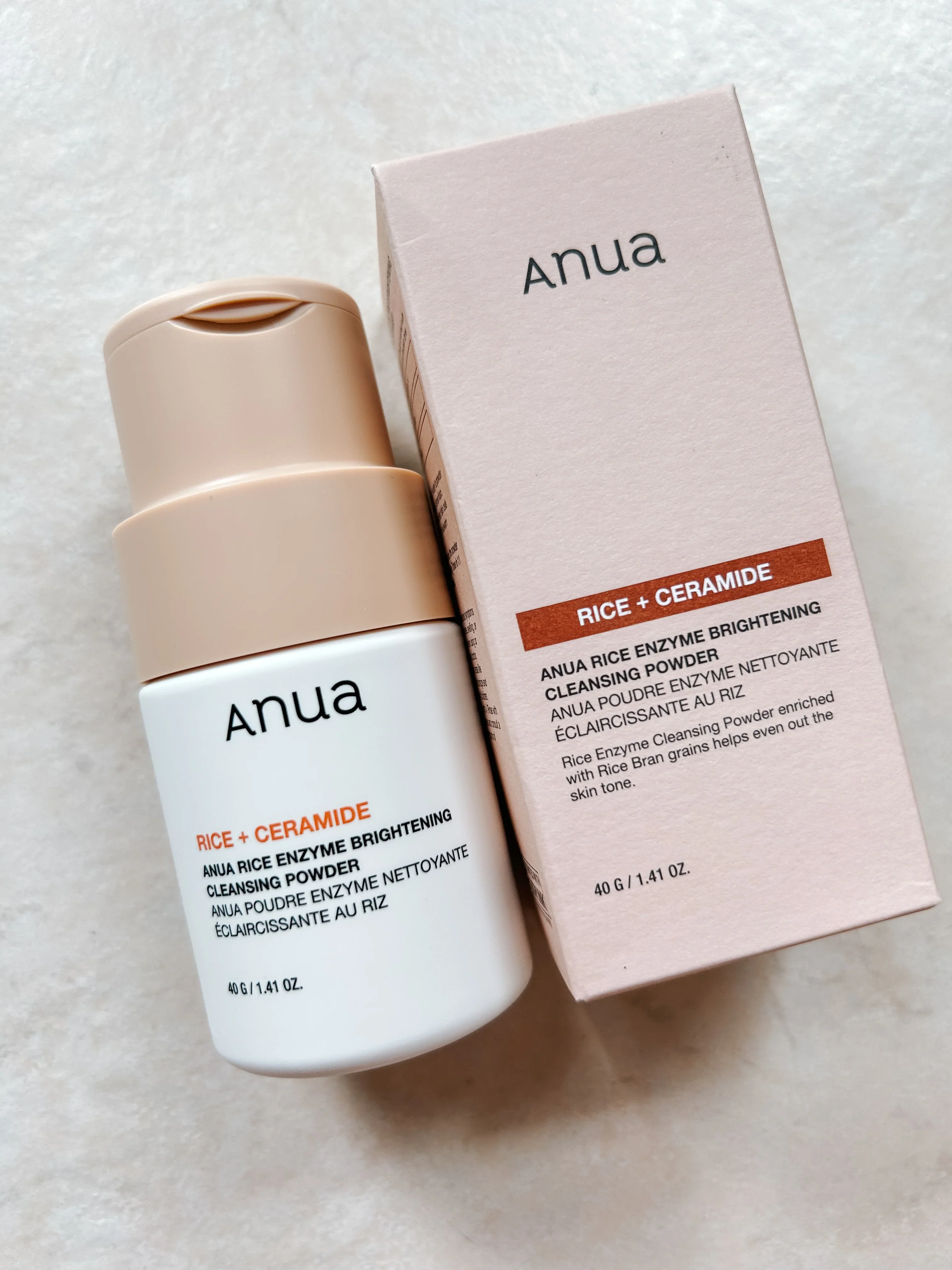 ANUA - Rice Enzyme Brightening Cleansing Powder 40g - Image 2