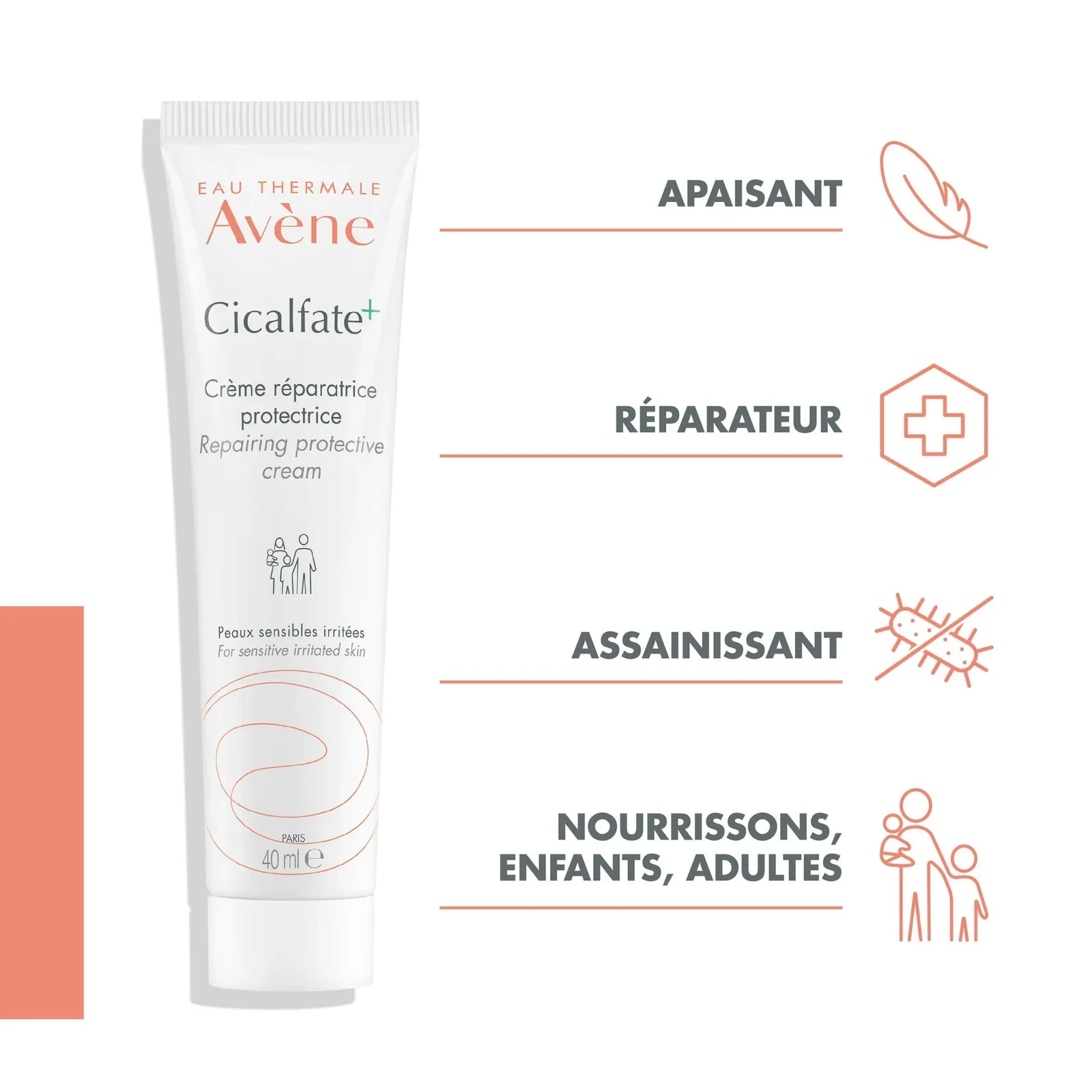 Avène Cicalfate+Creme Réparatrice Protectrice | 40ml - Image 3