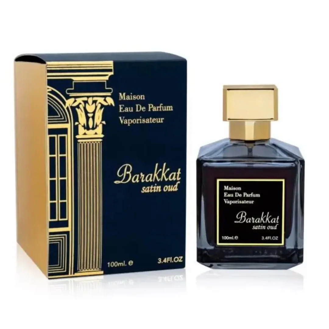 Barakkat Satin Oud Fragrance World Pour Unisexe  – 100ml - Image 2