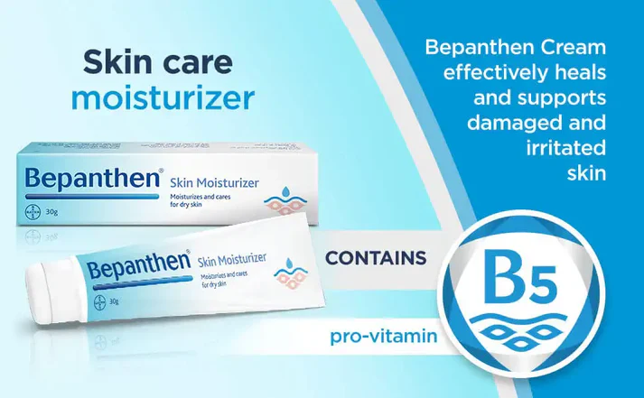 Bepanthen Crème hydratant soin de la peau et du visage 30g - Image 4
