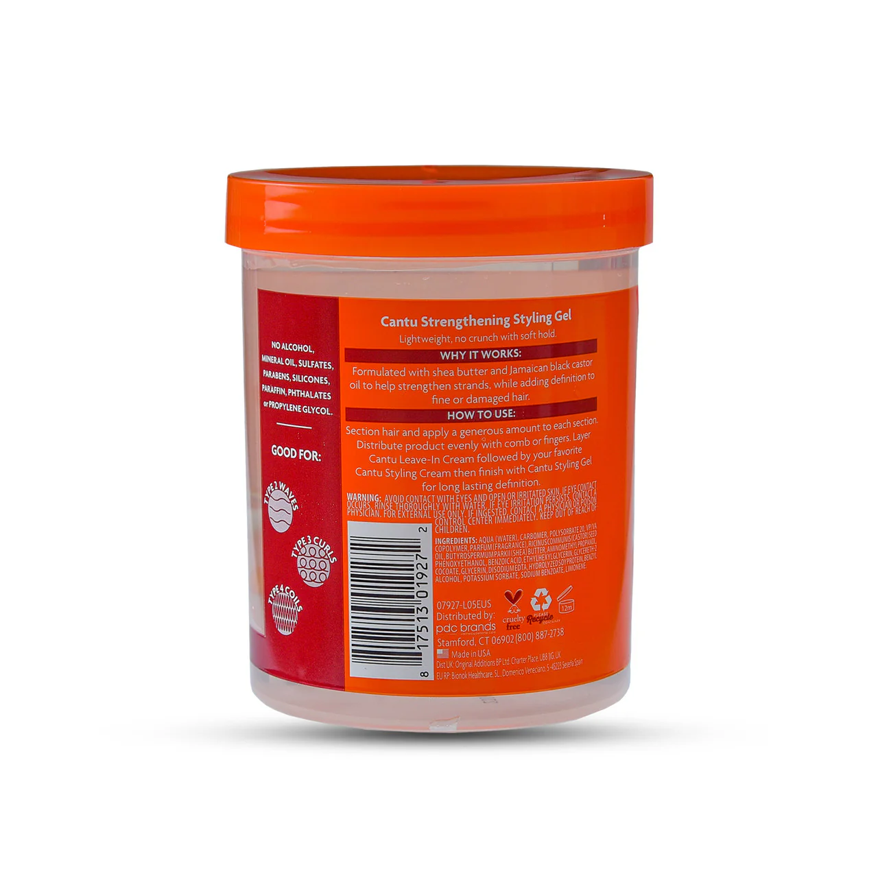 CANTU JAMAICAN BLACK CASTOR OIL STYLE GEL 524g - Image 2