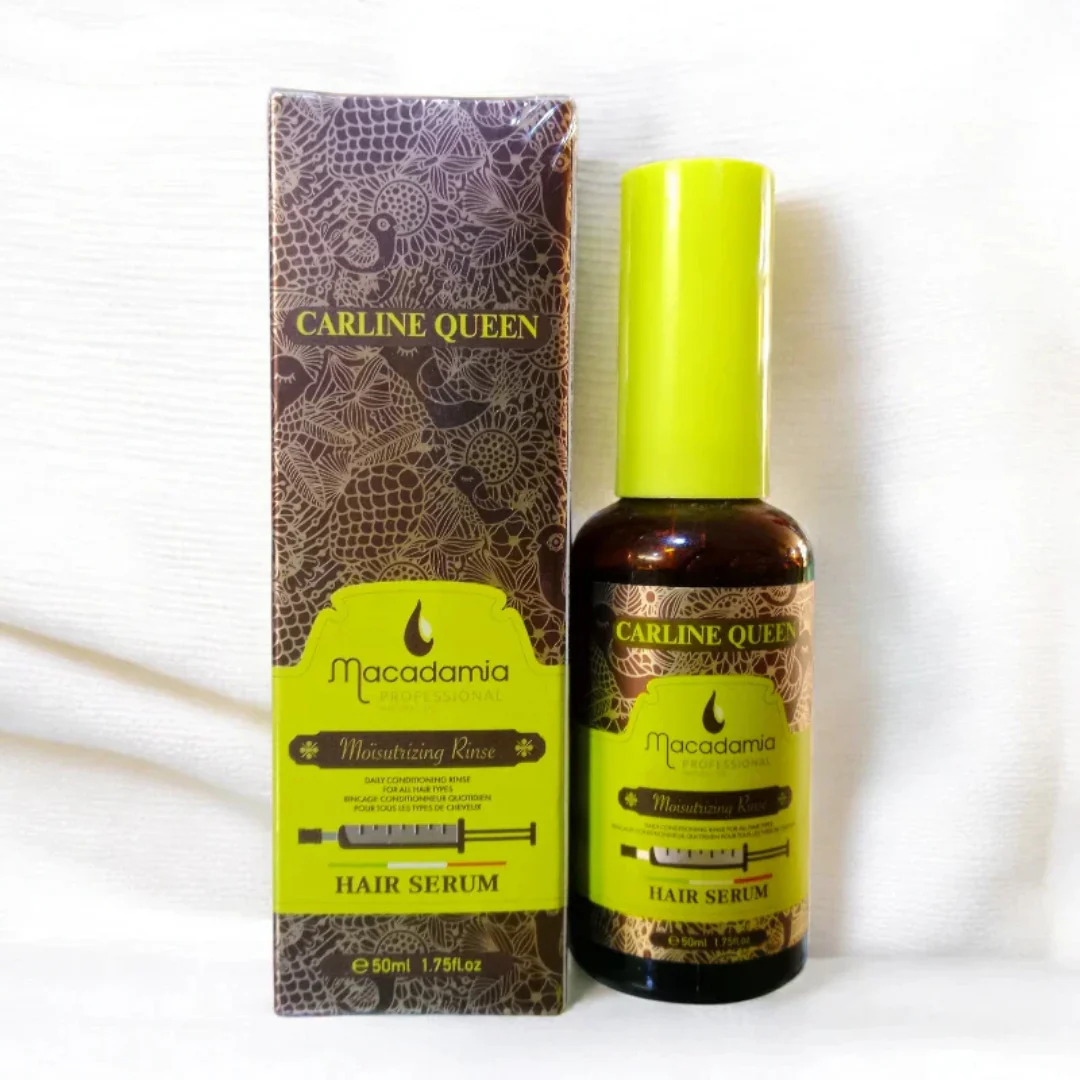 PACK CARLINE QUEEN Macadamia (Shampooing 850ml+Conditionner 850ml + Masque 800ml [Sérum 50ml GRATUIT]) - Image 3