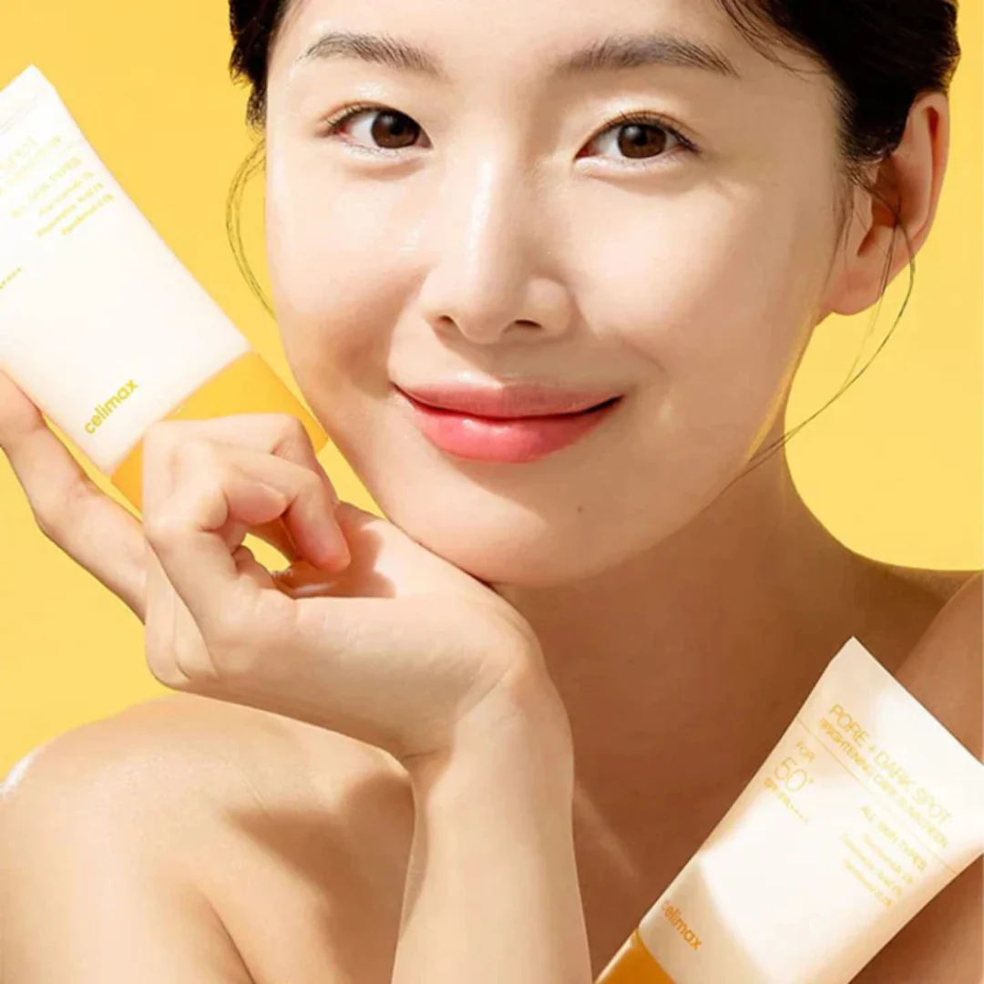 CELIMAX - PORE + DARK SPOT BRIGHTENING CARE SUNCREEN SPF 50+ PA++++ - 50 ml - Image 4