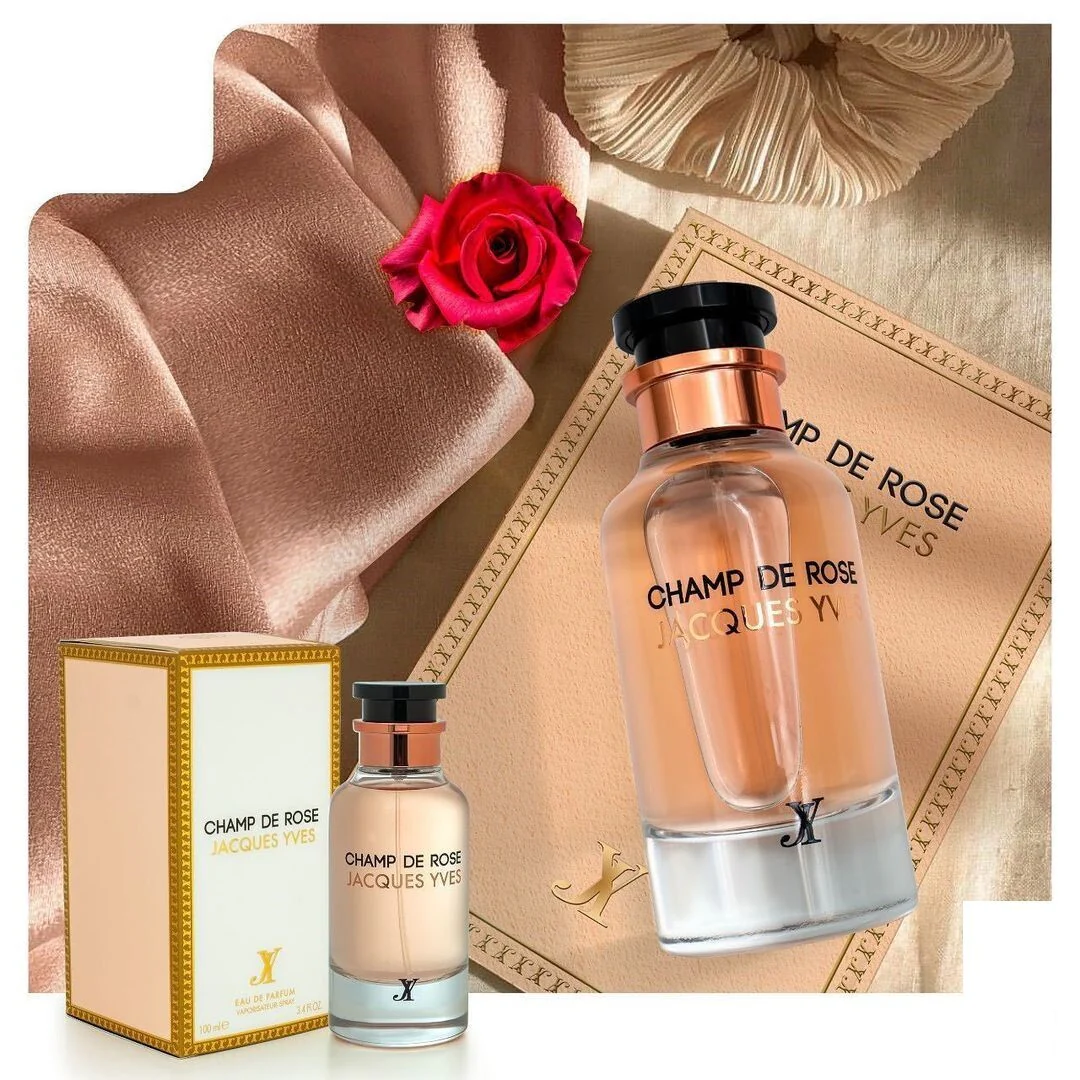 Champ De Rose Jacques Yves de Fragrance World Pour Femme – 100ml - Image 4