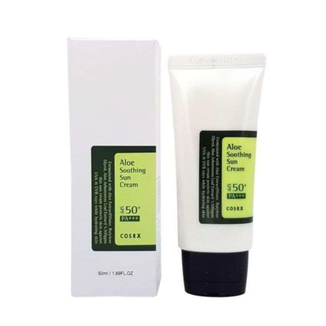 COSRX - Aloe Soothing Sun Cream SPF50+ PA+++ - Image 2
