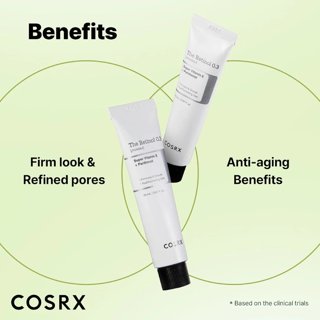 COSRX - The Retinol 0.3 Cream - 20ml - Image 4