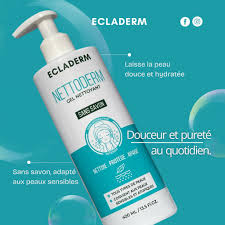 ECLADERM NETTODERM Gel Nettoyant Sans Savon 400ml - Image 3