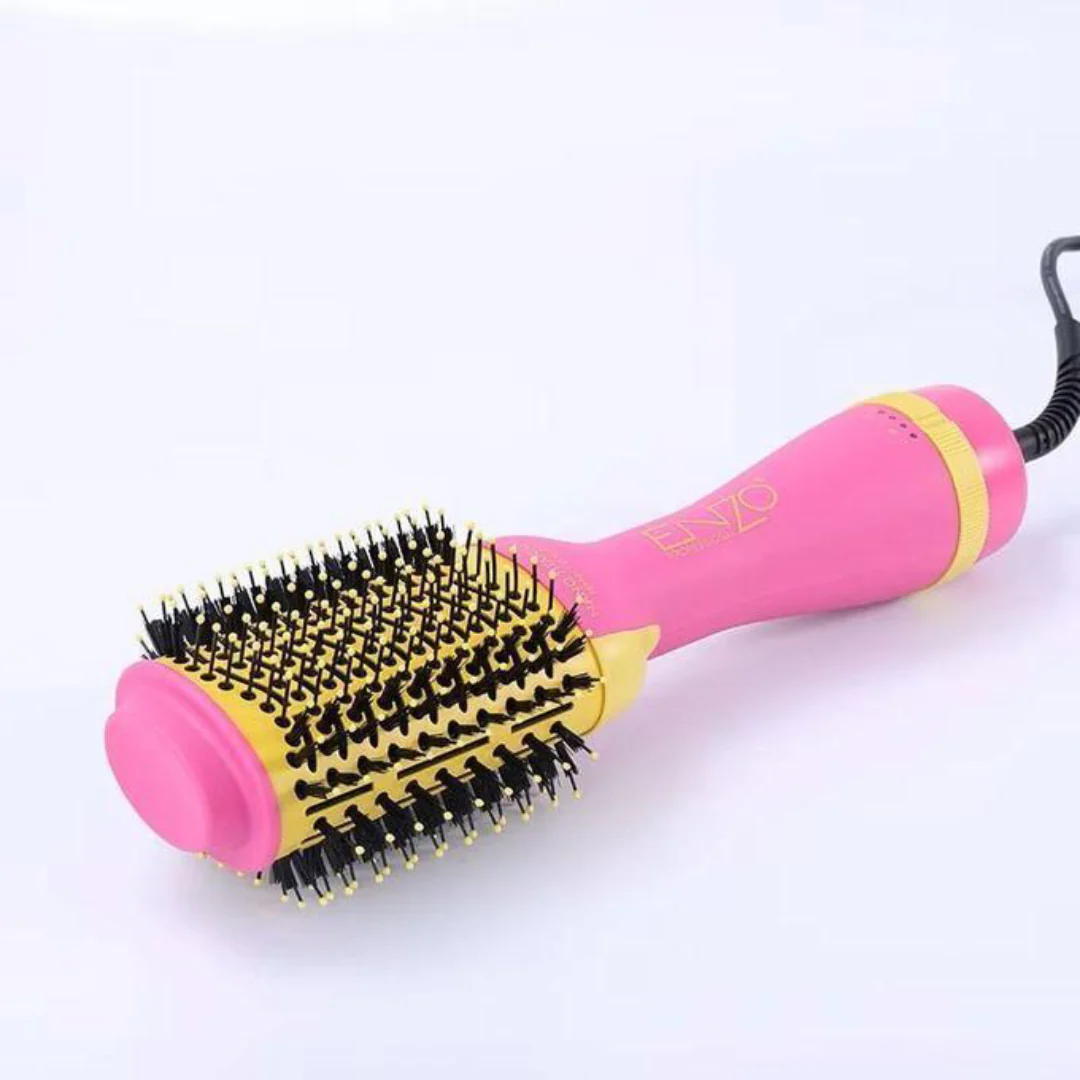 Enzo Brosse coiffante avec puissance "1000 watts" pour tous types de cheveux, modèle EC-4132 - Image 4