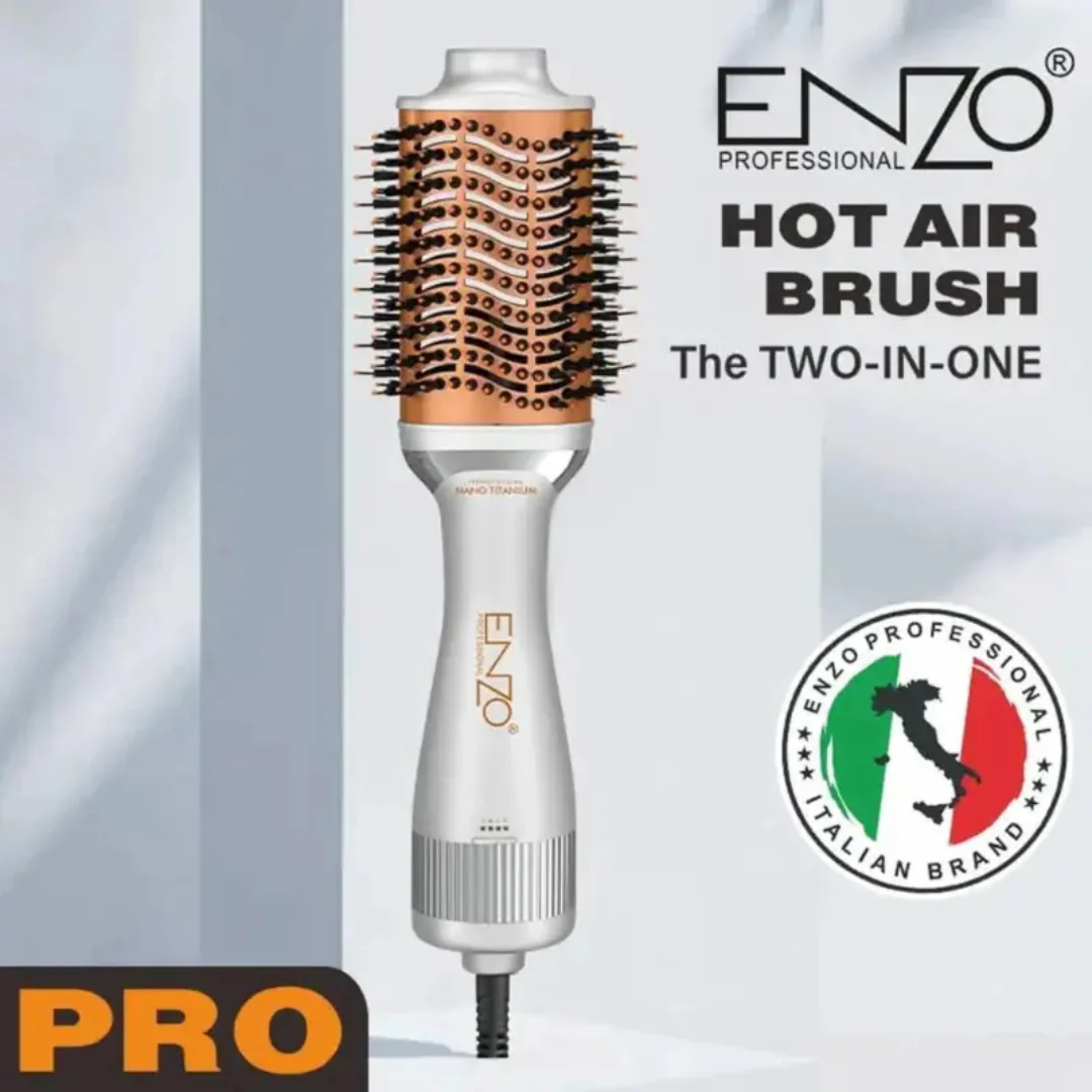 Brosse Chauffante One Step ENZO Nano Titanium 1500W EN-4139 - Image 5