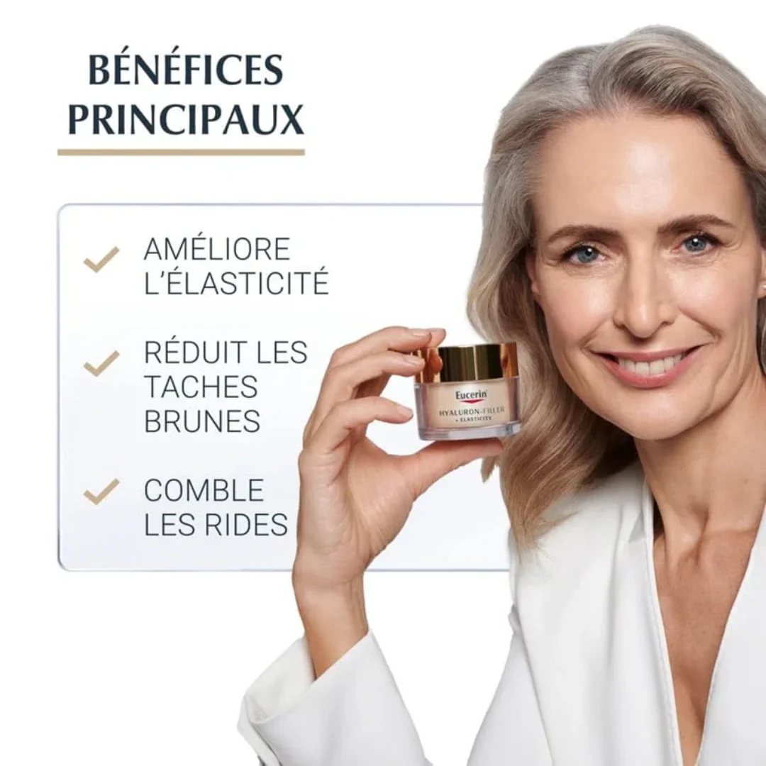 EUCERIN HYALURON-FILLER + ELASTICITY Soin de Jour SPF 15 - Image 4