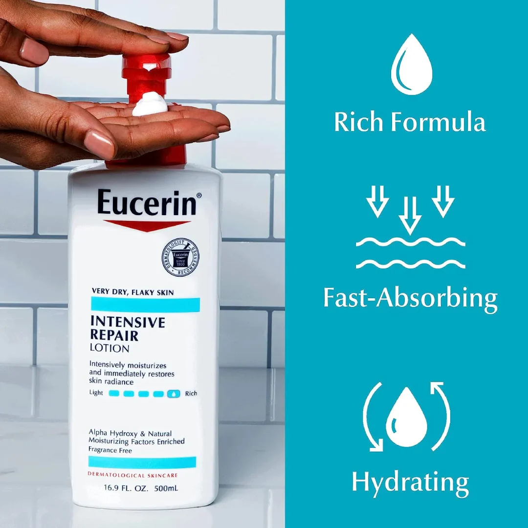 Eucerin Intensive Repair Body Lotion - 500ml - Image 4