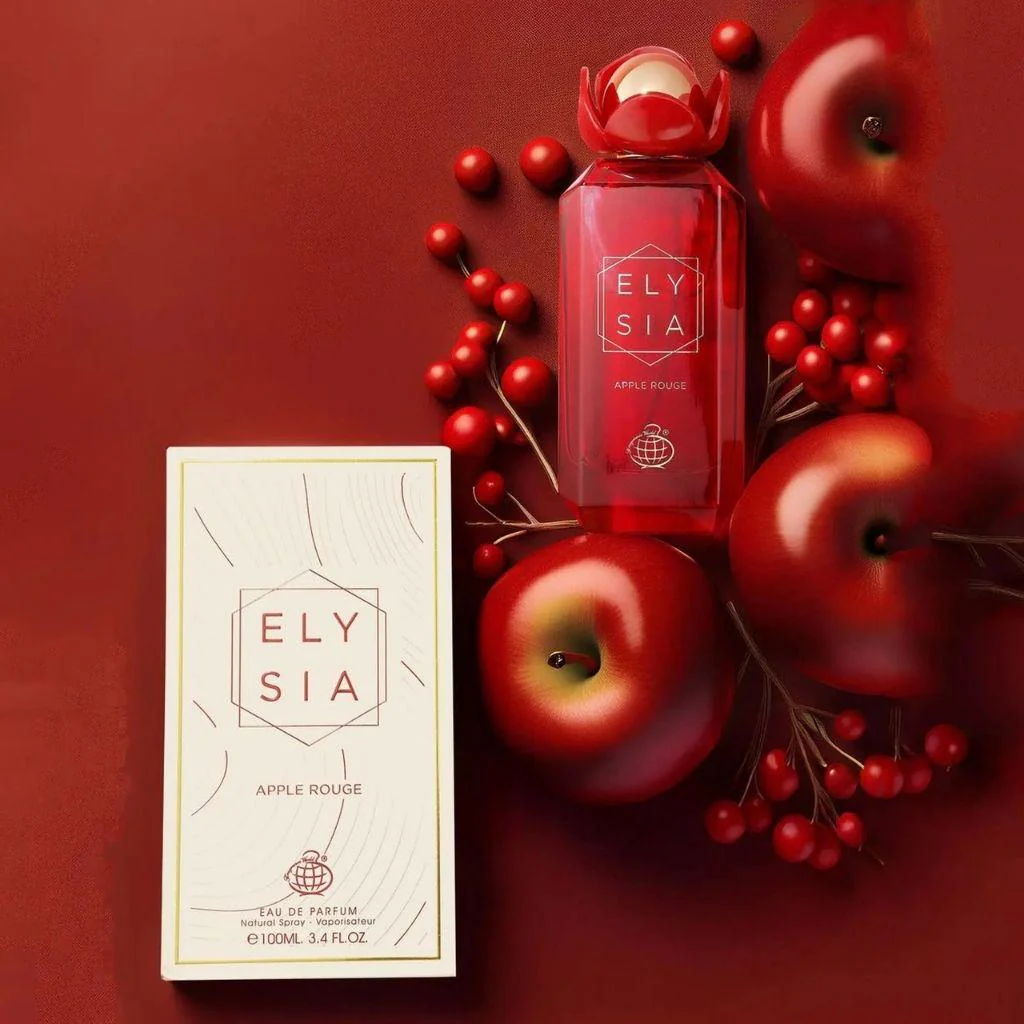 Fragrance World – ELYSIA APPLE ROUGE Eau De Parfum Pour Femmes – 100ml - Image 3
