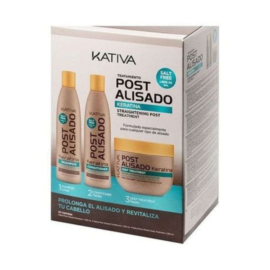 Kit Sans Silfate Tratamiento Kativa Post Alisado - Image 3