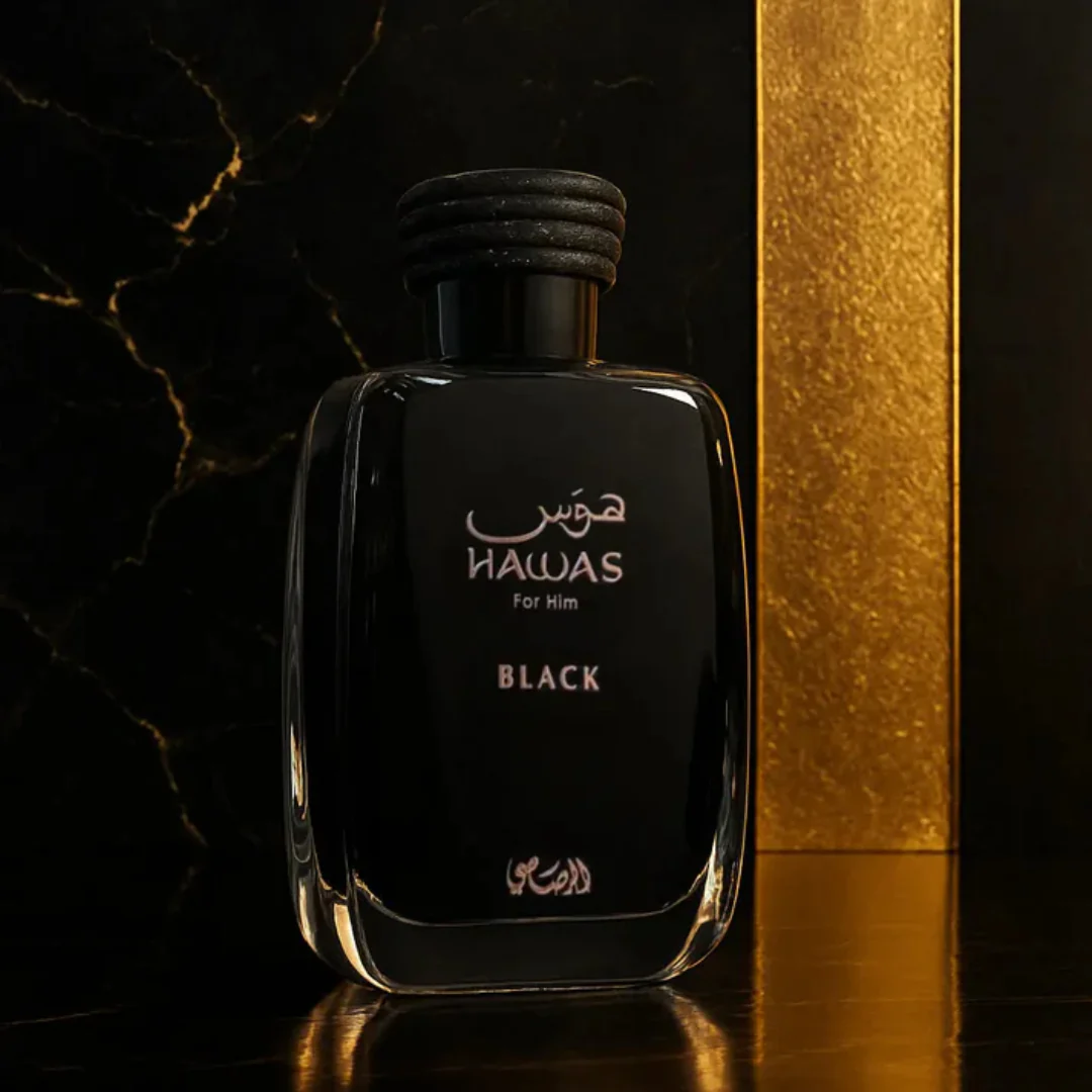 HAWAS BLACK Eau de Parfum RASASI Pour Homme - 100ml - Image 4