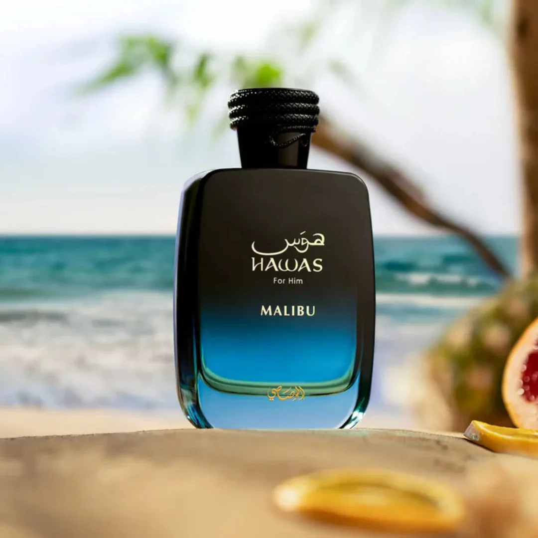 HAWAS MALIBU For Him Eau de Parfum RASASI Pour Homme - 100ml - Image 4