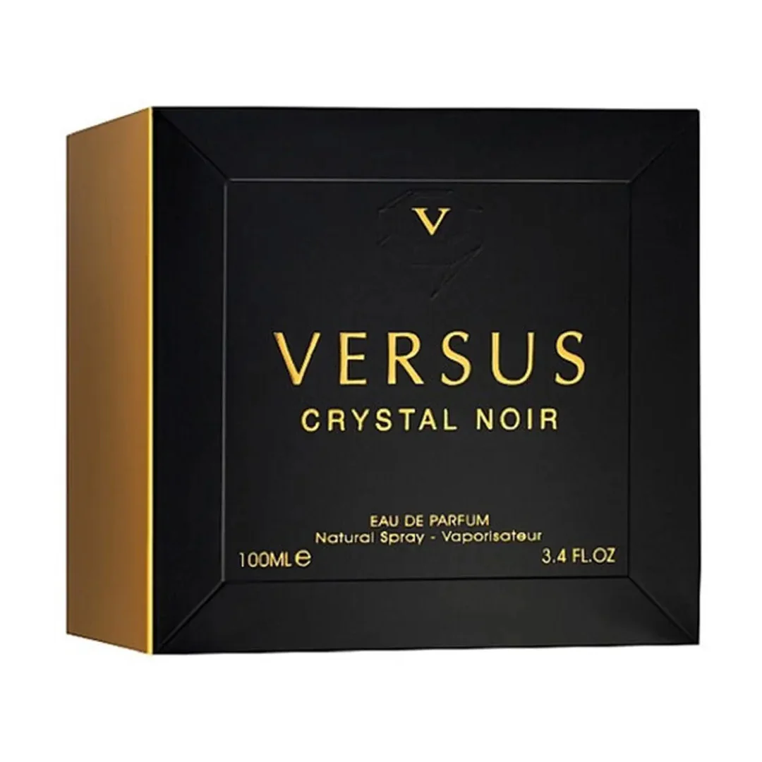 Versus Crystal Noir de Fragrance World Pour Femme – 100ml - Image 6
