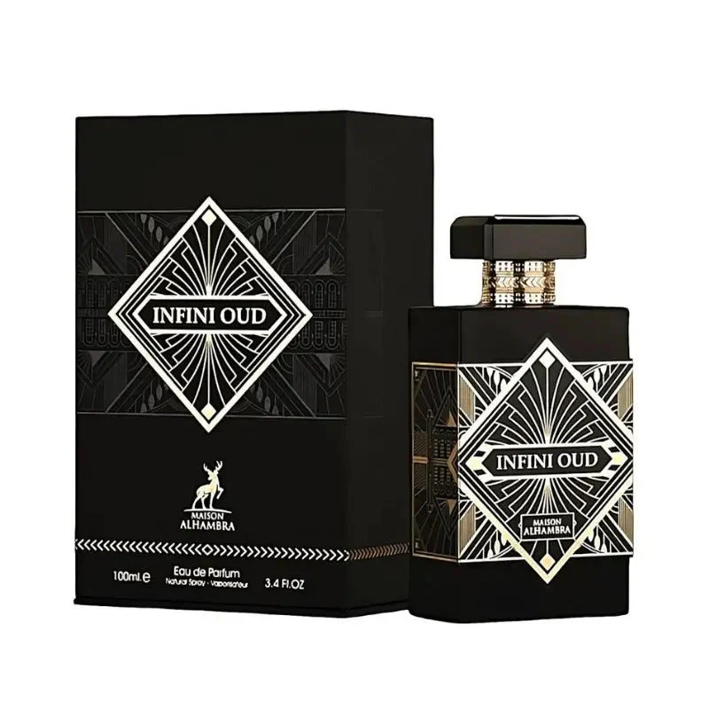 INFINI OUD DE MAISON ALHAMBRA Eau De Parfum Pour Femmes et Hommes - 100ml - Image 3