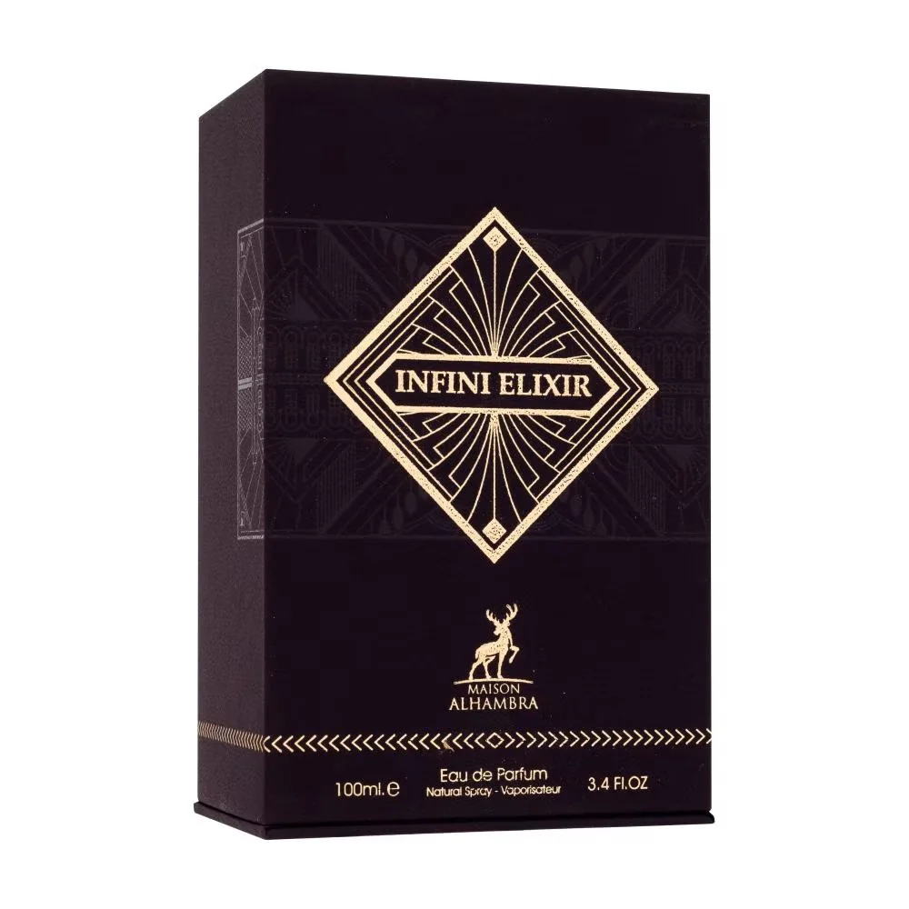 INFINI ELIXIR DE MAISON ALHAMBRA Eau De Parfum Pour Femmes et Hommes - 100ml - Image 3