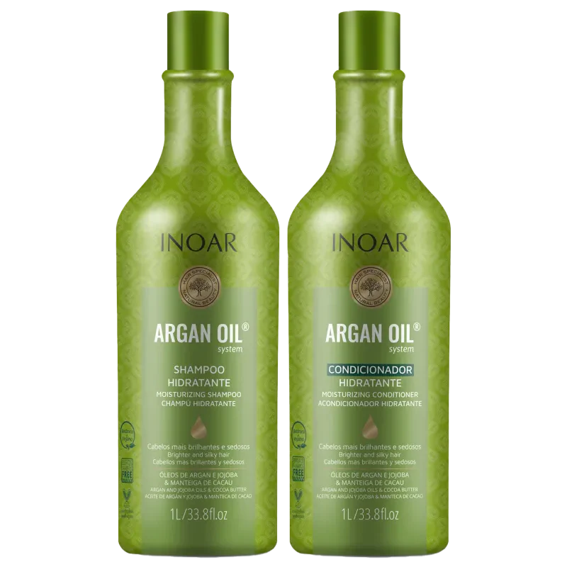 INOAR ARGAN OIL KIT 3 PRODUITS - Image 2