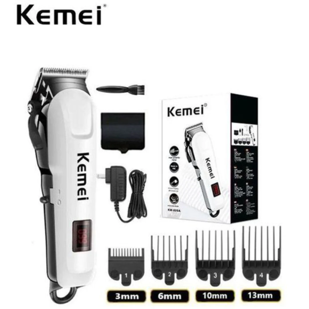 Kemei KM-809A Tondeuse à Cheveux Professionnelle avec Écran LCD