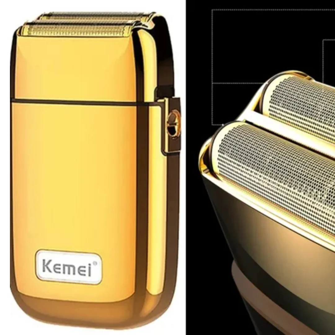 KEMEI KM-TX1 Rasoir électrique rechargeable Avec chargement USB, en métal, pour homme. - Image 6