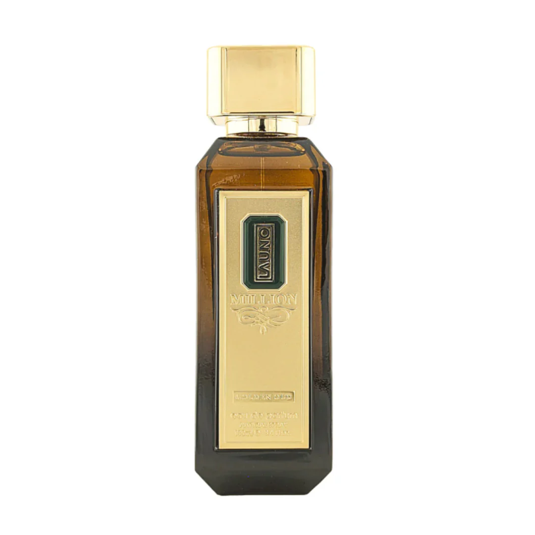 La Uno Million Golden Oud de Fragrance World Pour Homme – 100ml - Image 3