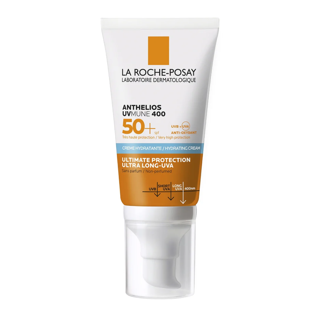 La Roche-Posay ANTHELIOS UVMune 400 Crème Solaire Teintée peaux sensibles normales à sèches | 50ml - Image 4