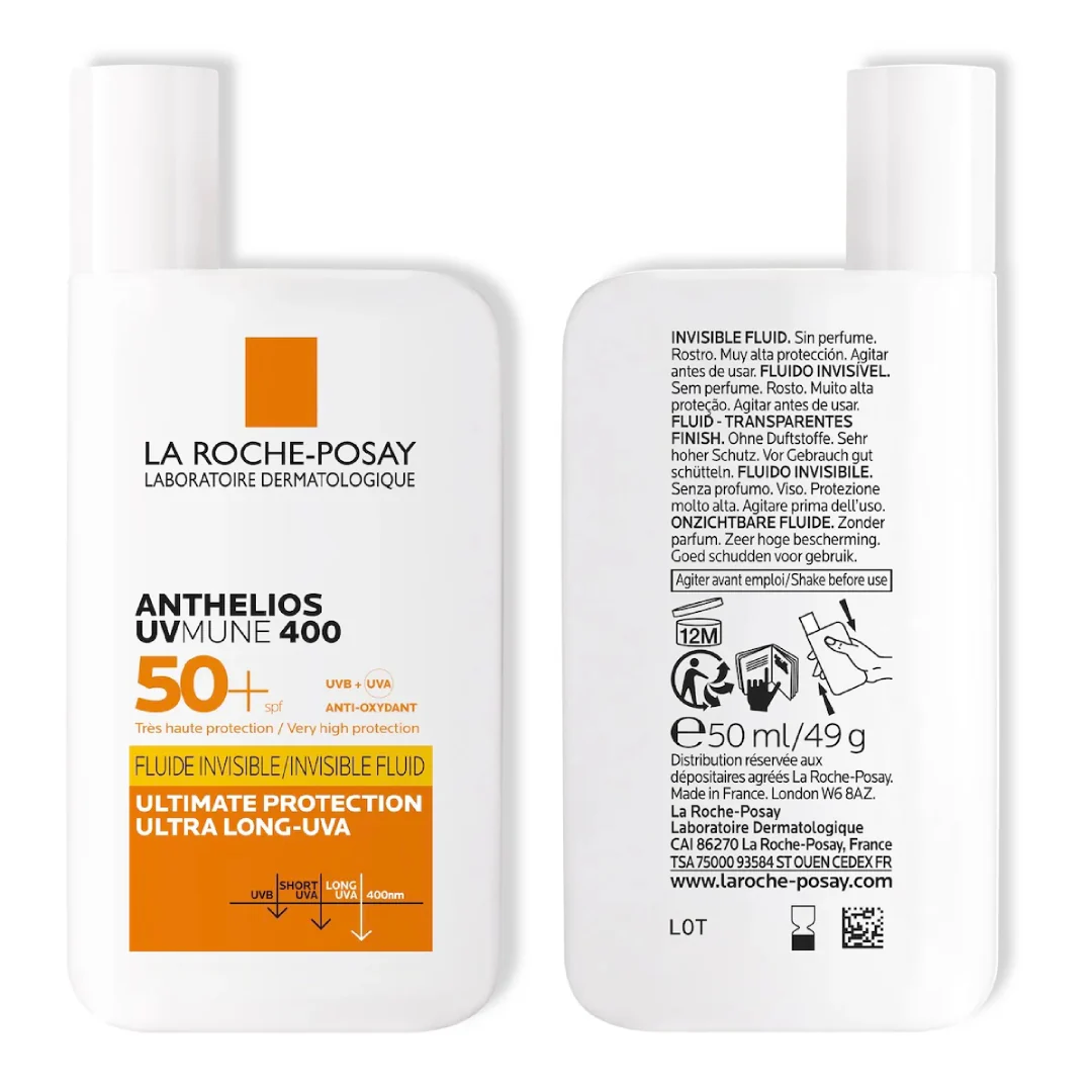 La Roche-Posay ANTHELIOS UVMUNE 400 CRÈME SOLAIRE FLUIDE INVISIBLE SPF50+ | 50ml