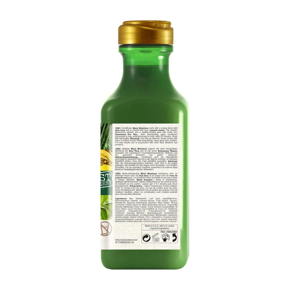 Maui Moisture Conditioner Bamboo Fibers for Weak Brittle Hair 335ml - Image 2