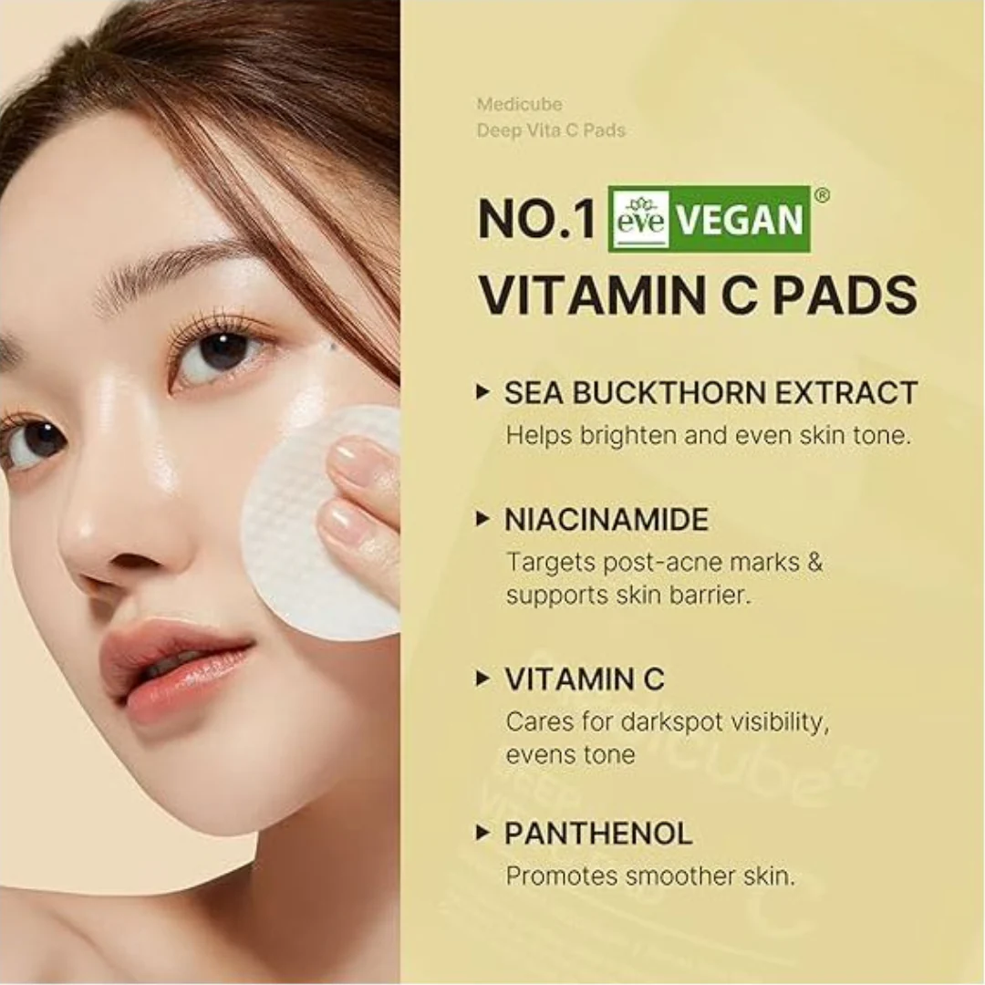 MEDICUBE DEEP VITA C PAD (70 PADS) - Image 7