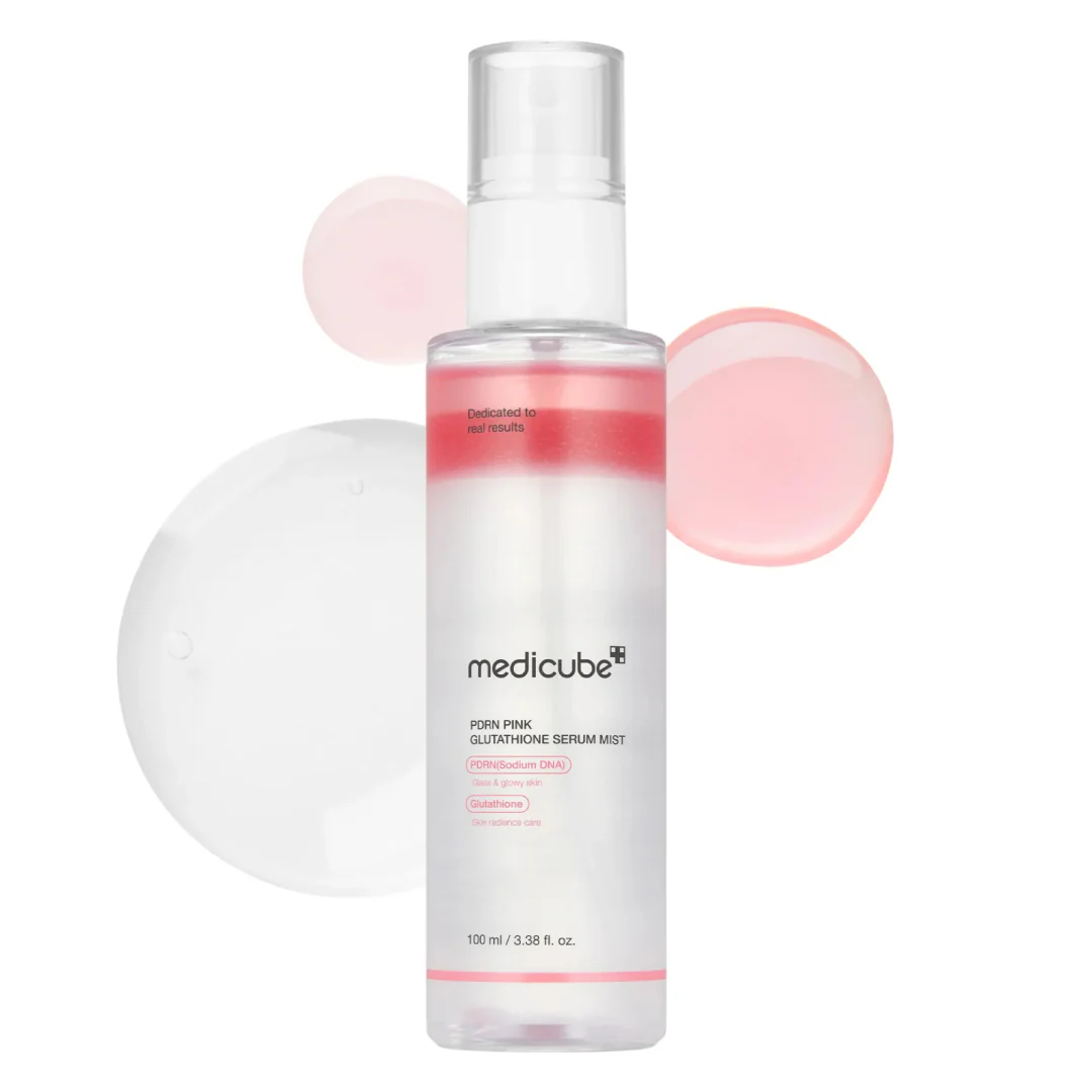 MEDICUBE PDRN Pink Glutathione Serum Mist - 100 ml - Image 4