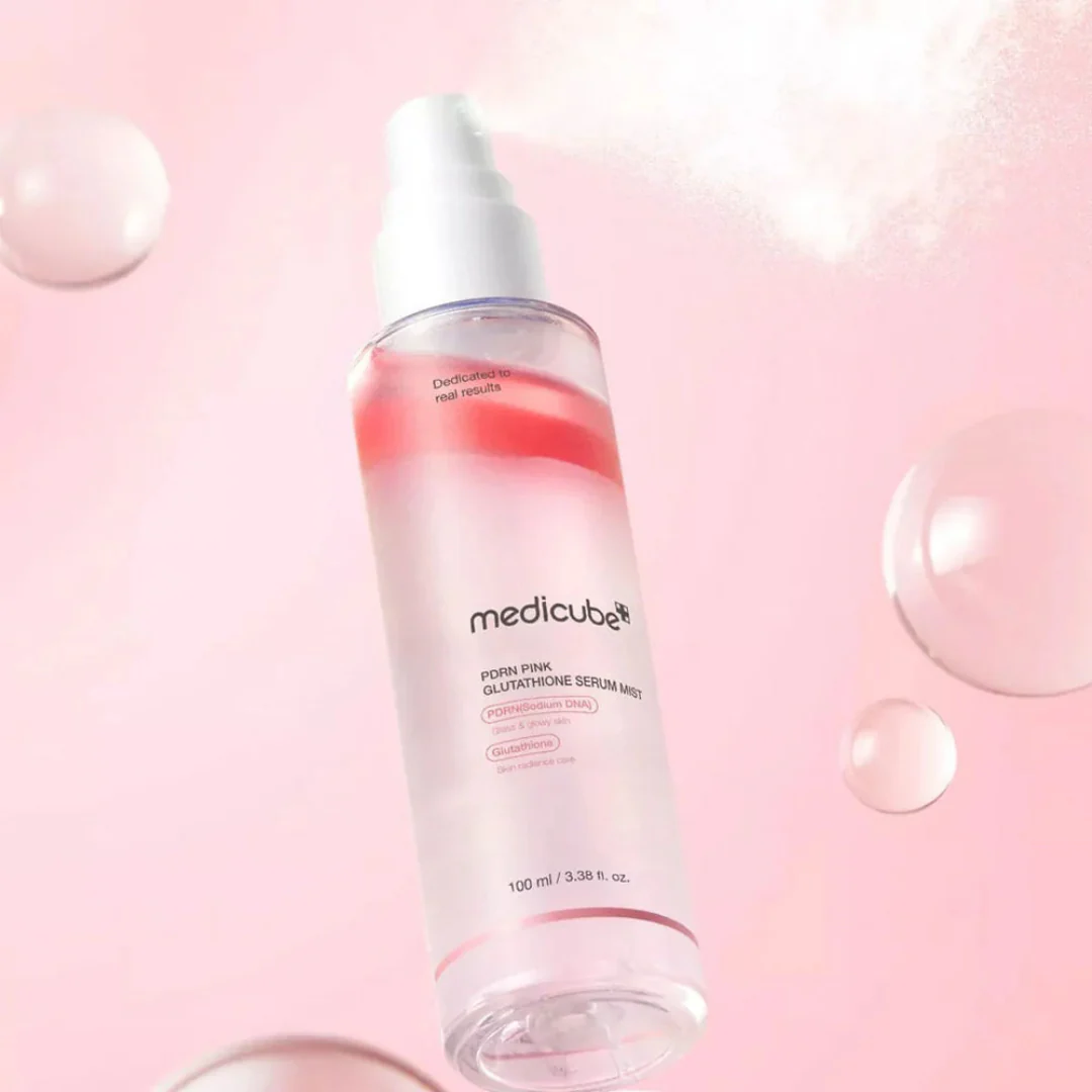 MEDICUBE PDRN Pink Glutathione Serum Mist - 100 ml - Image 7