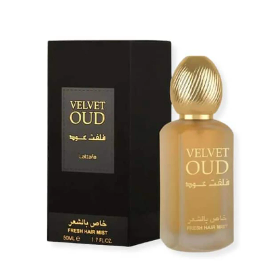 Velvet Oud Fresh Hair Mist de LATTAFA – 50 ml - Image 2