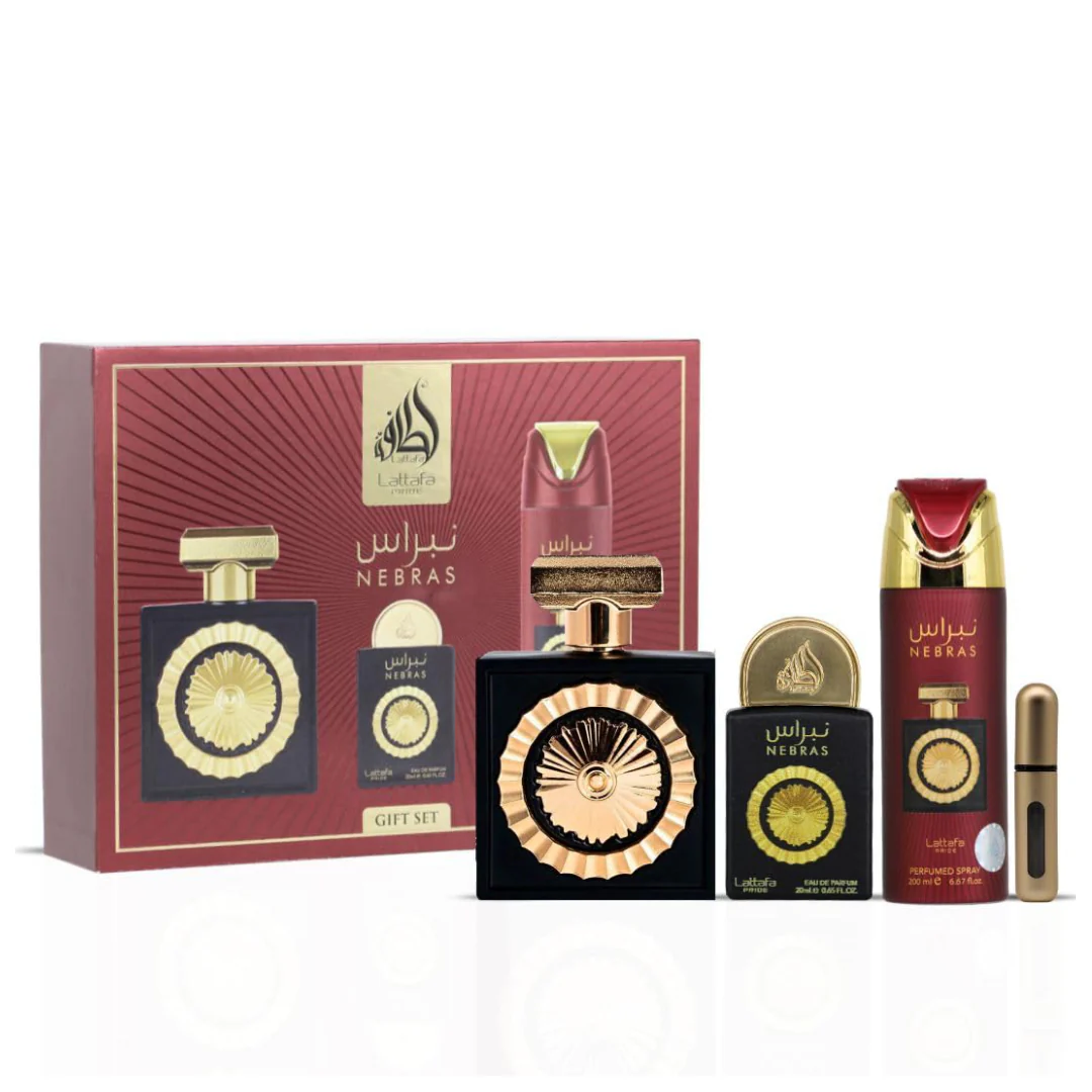 Coffret Nebras Lattafa Pride Cadeaux Pour Femmes + Format Voyage + Déodorant - Image 4