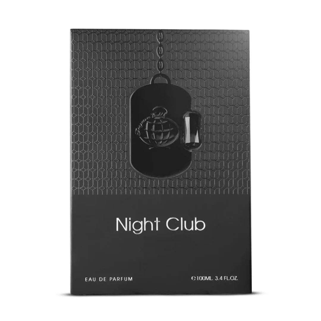 Night Club Eau De Parfum Fragrance World Pour Homme – 100ml - Image 3