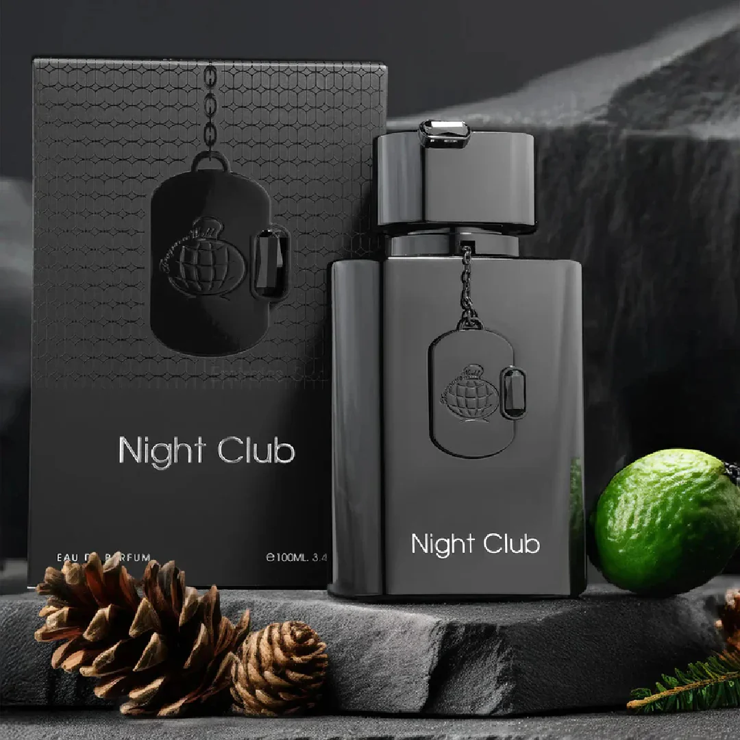 Night Club Eau De Parfum Fragrance World Pour Homme – 100ml - Image 4