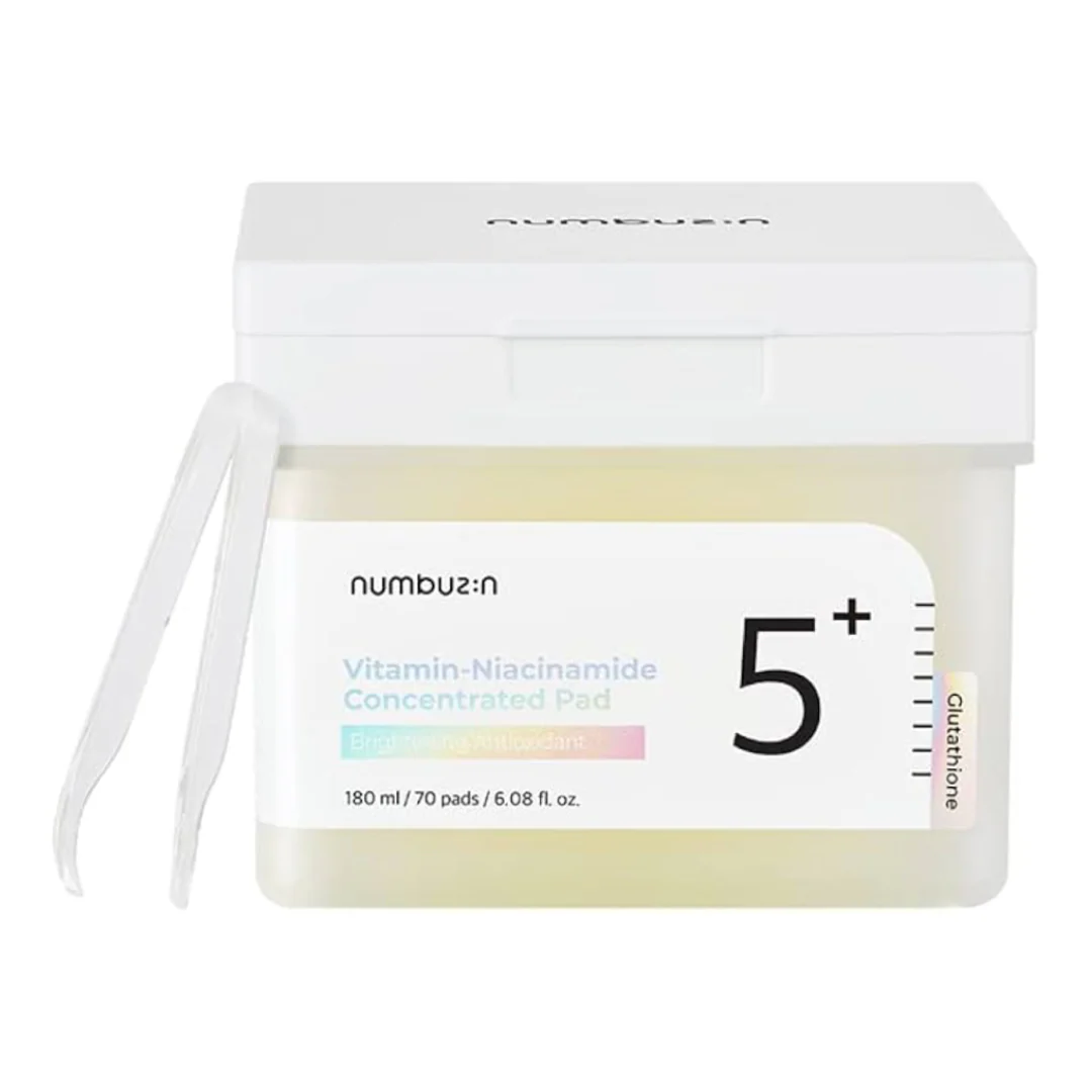 Numbuzin No.5+ Vitamin-Niacinamide Concentrated Pad 180 ml (70 pads) - Image 2