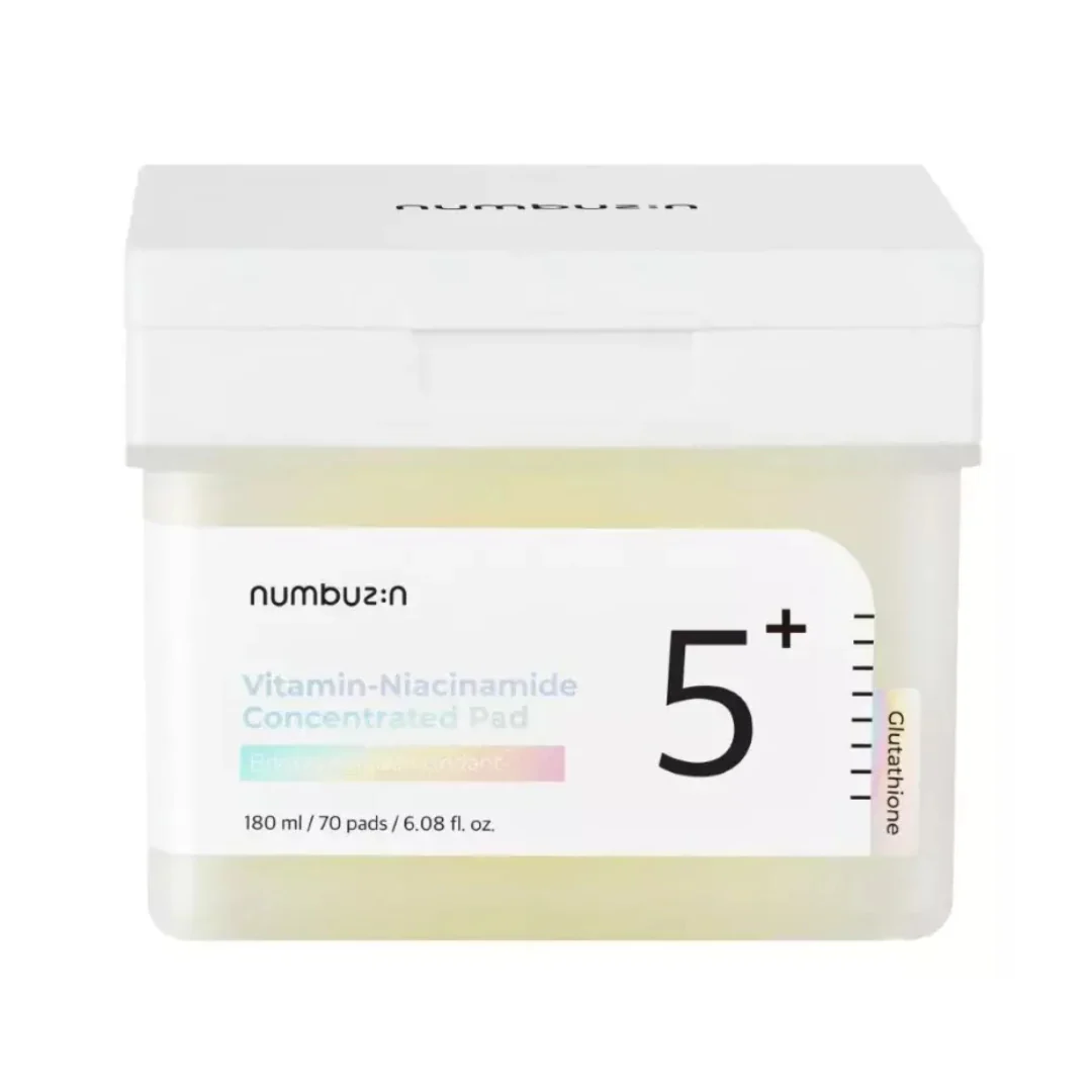 Numbuzin No.5+ Vitamin-Niacinamide Concentrated Pad 180 ml (70 pads) - Image 3