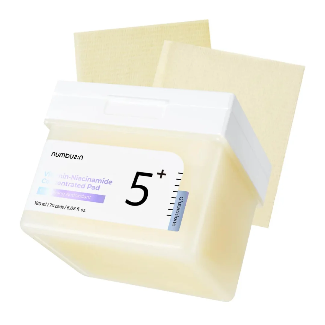 Numbuzin No.5+ Vitamin-Niacinamide Concentrated Pad 180 ml (70 pads) - Image 5