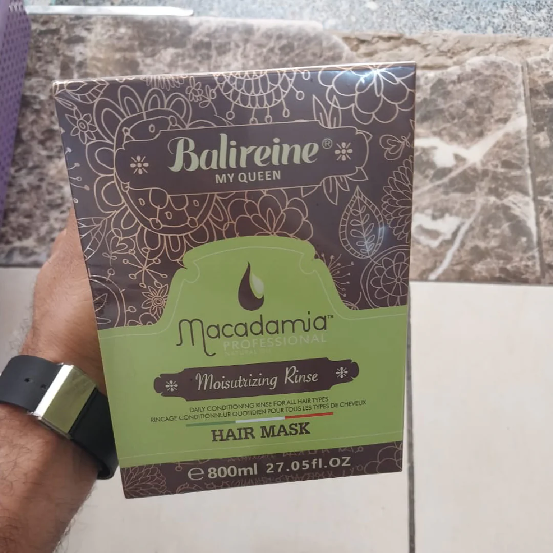 PACK Balireine MY QUEEN Macadamia ( Shampooing 850ml+ Masque 800ml+Sérum 50ml ) - Image 4