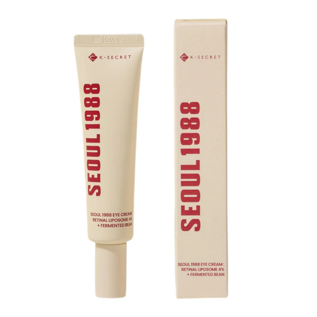 KSECRET – SEOUL 1988 ( Mousse Nettoyante + Crème pour les yeux enrichie de 4 % + Sérum anti-âge combine 2%) - Image 3