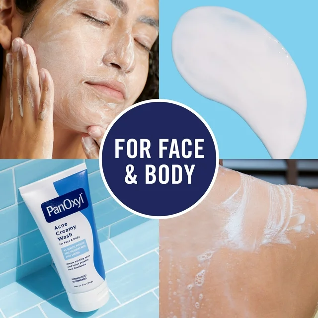 PanOxyl ACNE CREAMY WASH 4% BENZOYL PEROXIDE DAILY CONTROL 156g - Image 6