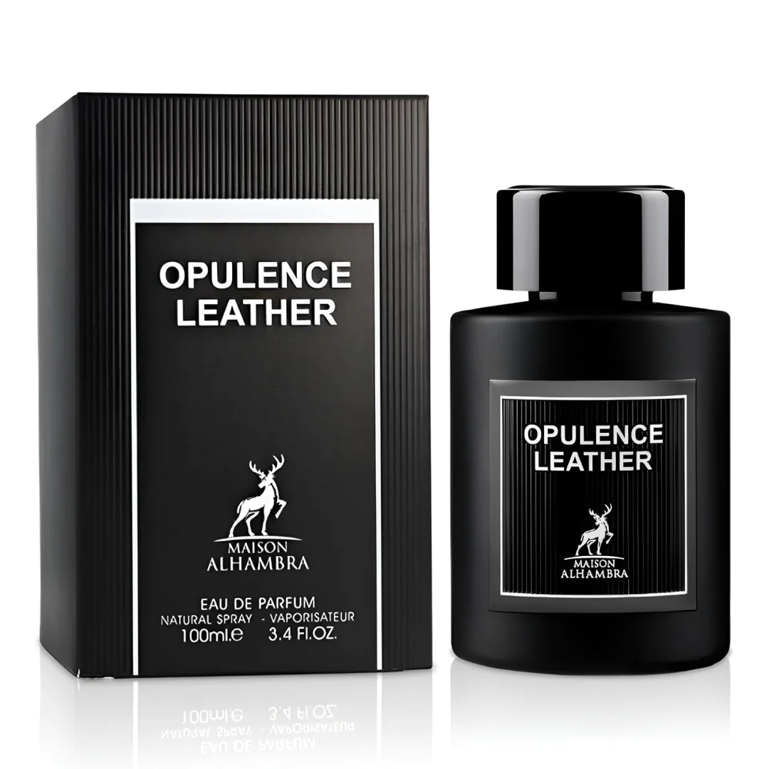 Opulence Leather Eau de Parfum Maison Alhambra Pour Homme - 100ml