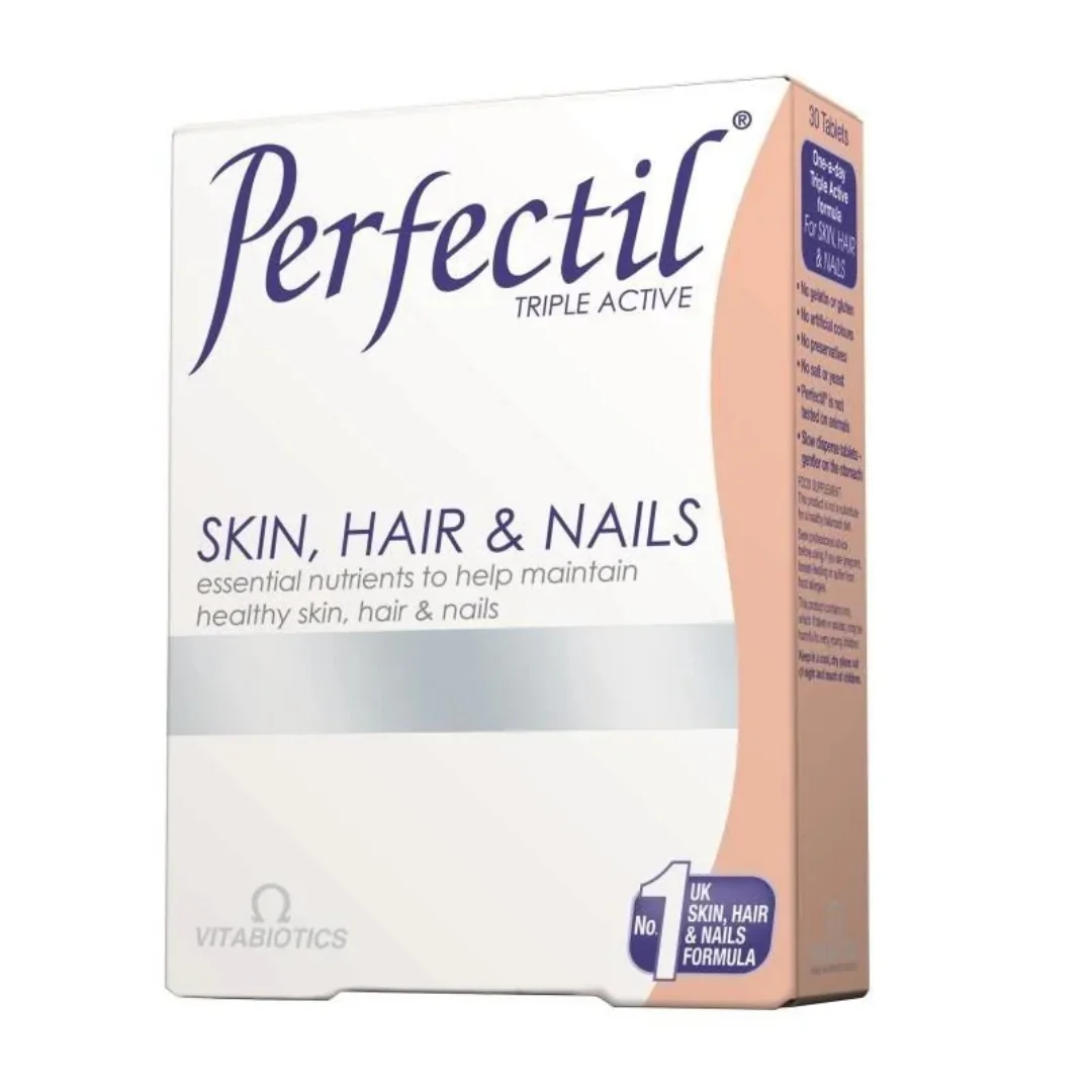 Perfectil TRIPLE ACTION PEAU CHEVEUX ONGLES 30 COMPRIMES - Image 3