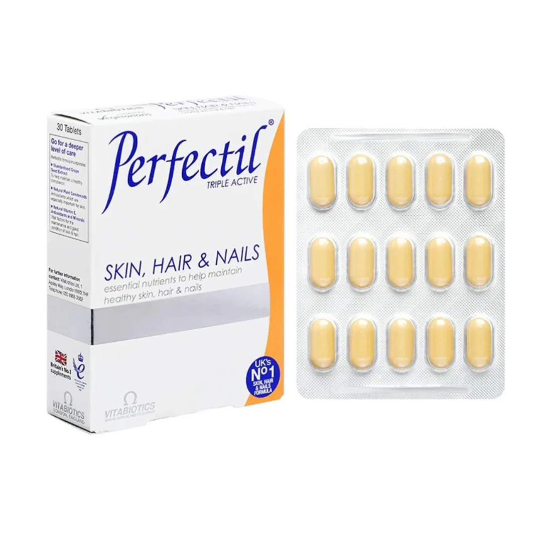 Perfectil TRIPLE ACTION PEAU CHEVEUX ONGLES 30 COMPRIMES - Image 5
